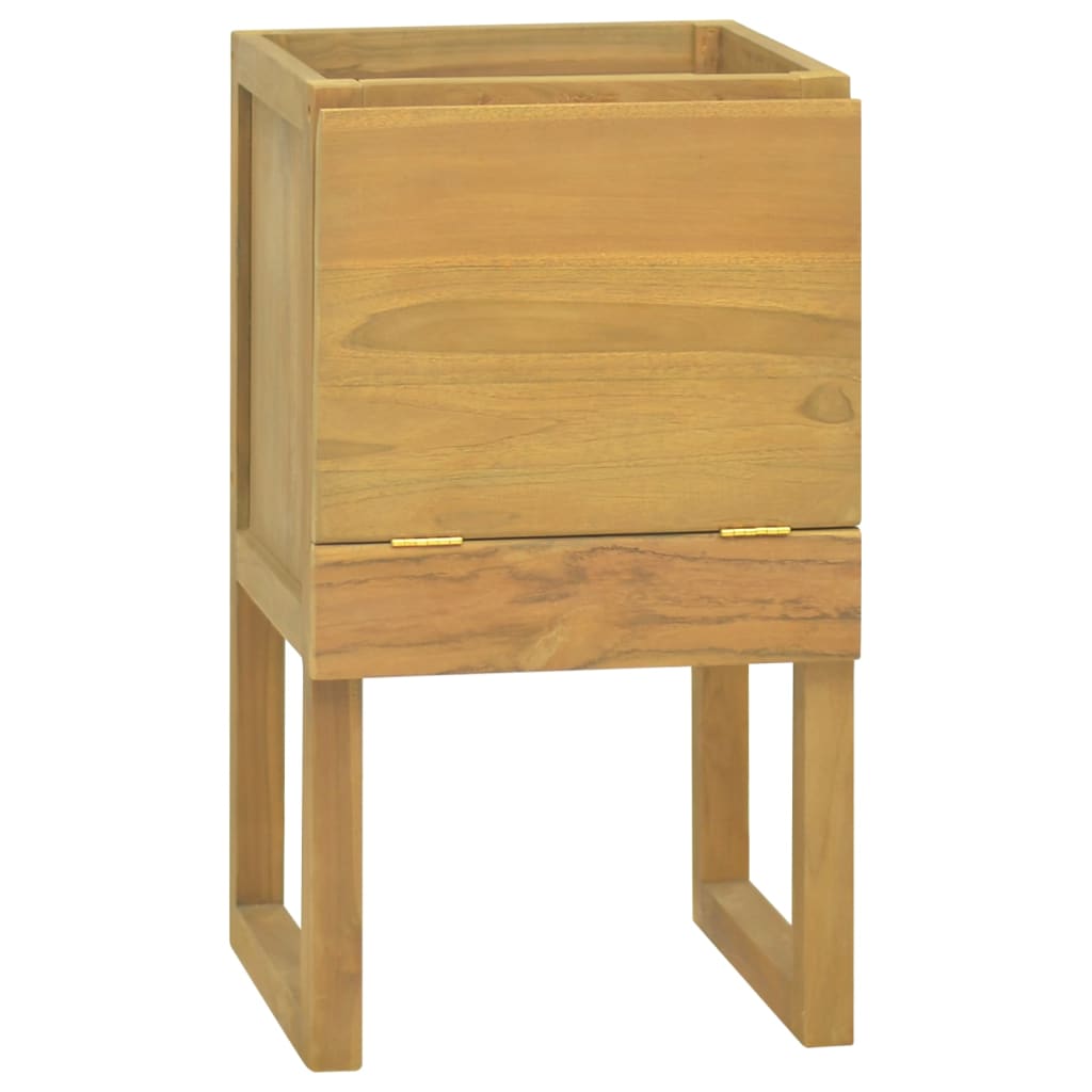 vidaXL Badschrank 41x40x75 cm Massivholz Teak