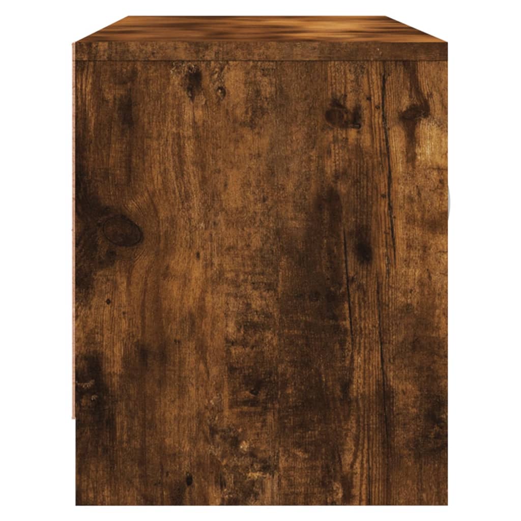 vidaXL TV-Schrank Räuchereiche 102x30x37,5 cm Holzwerkstoff