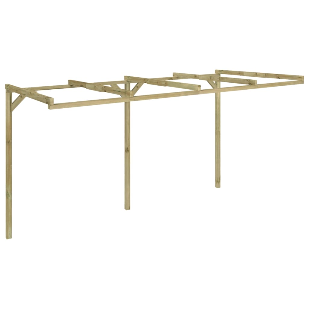 vidaXL Terrassen-Pergola 2x4x2,2 m Holz