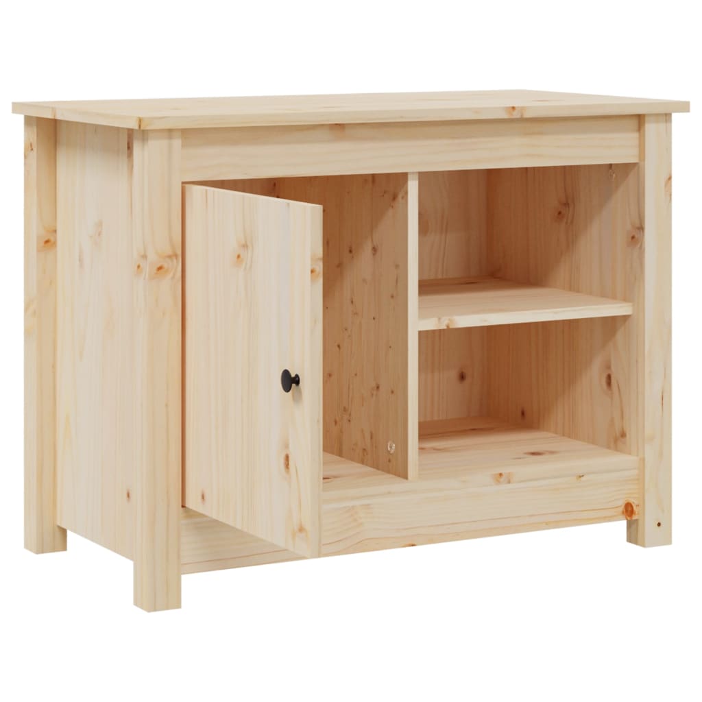 vidaXL TV-Schrank 70x36,5x52 cm Massivholz Kiefer