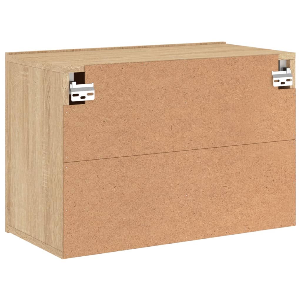 vidaXL TV-Wandschrank Sonoma-Eiche 60x30x41 cm