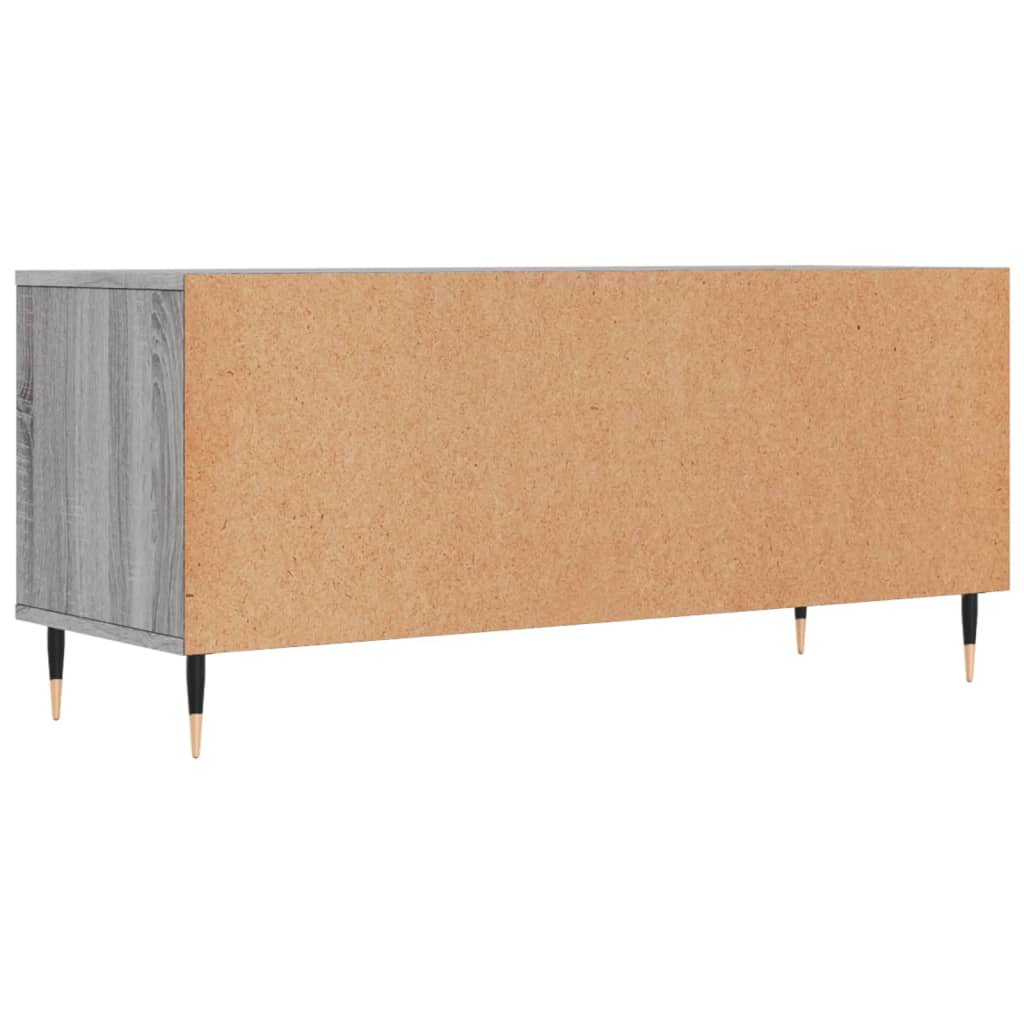 vidaXL TV-Schrank Grau Sonoma 100x34,5x44,5 cm Holzwerkstoff