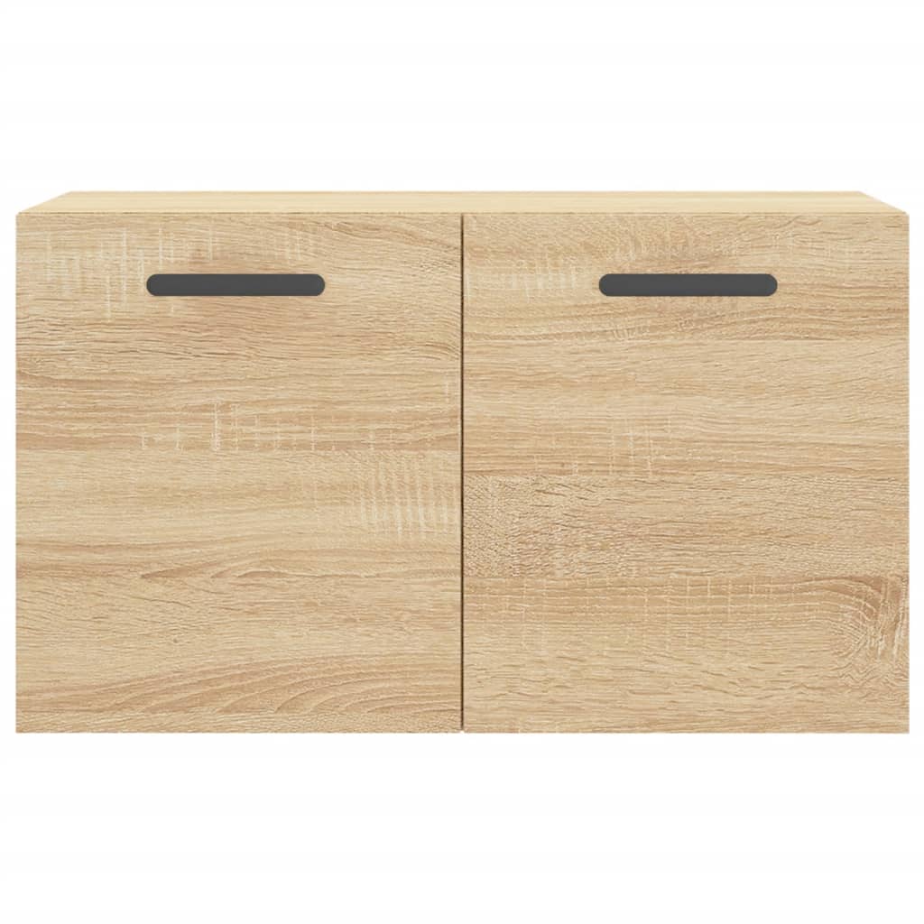 vidaXL Wandschrank Sonoma-Eiche 60x36,5x35 cm Holzwerkstoff