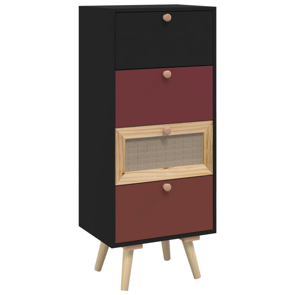 vidaXL Highboard mit Schubladen 40x30x95 cm Holzwerkstoff