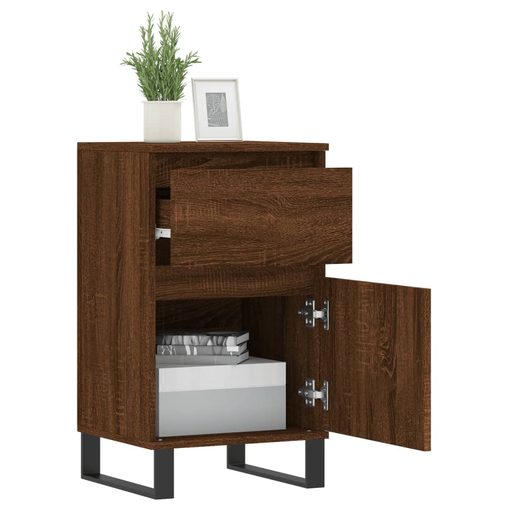 vidaXL Sideboard Braun Eichen-Optik 40x35x70 cm Holzwerkstoff