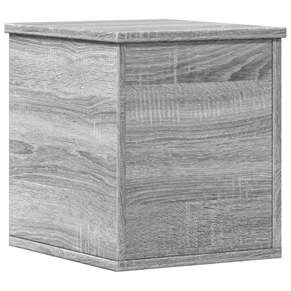 vidaXL Truhe Grau Sonoma 30x35x35 cm Holzwerkstoff