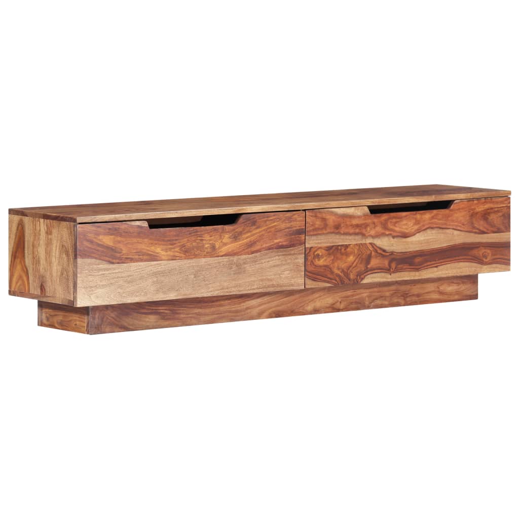 vidaXL TV-Schrank 145x30x30 cm Massivholz