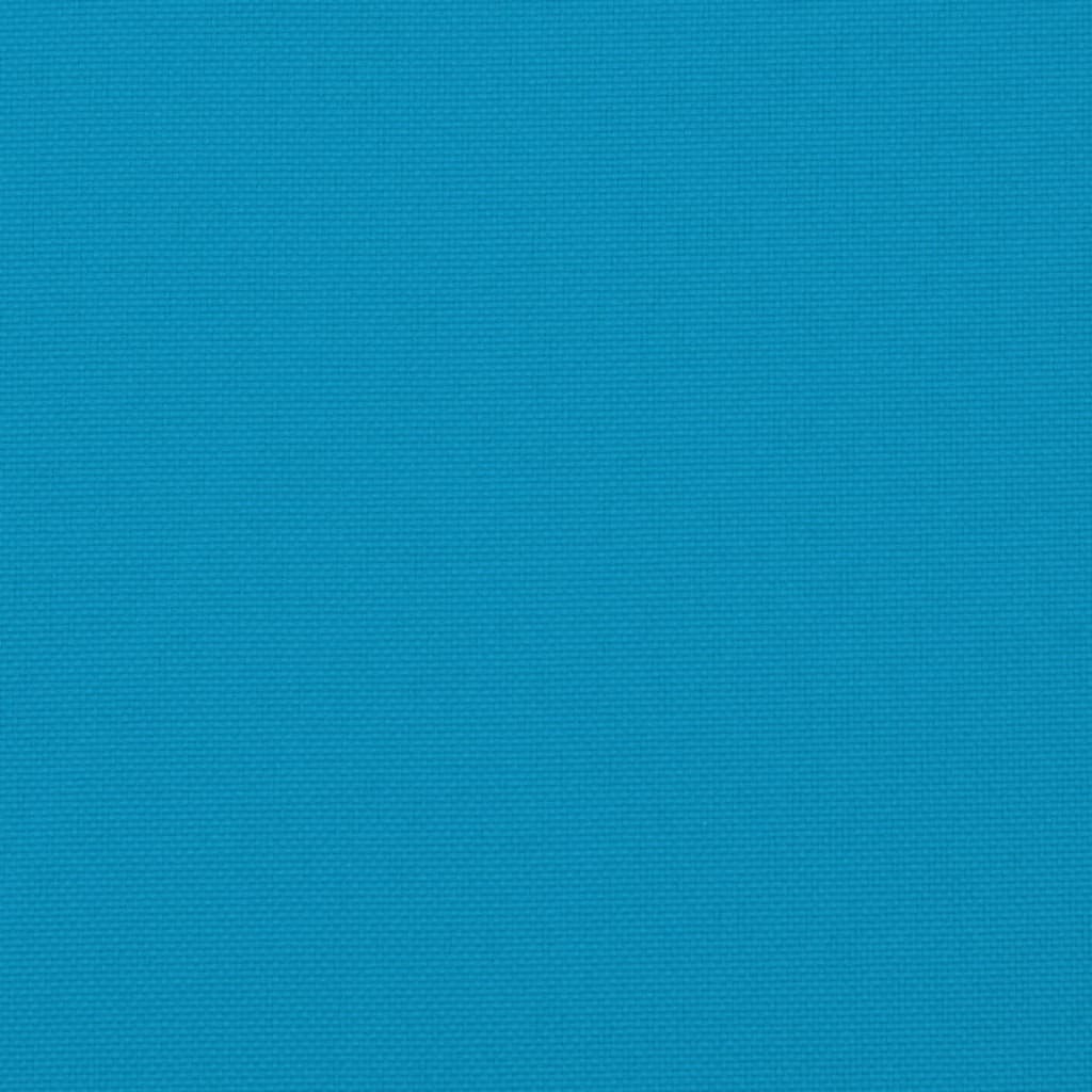 vidaXL Palettenkissen Hellblau 70x40x12 cm Stoff