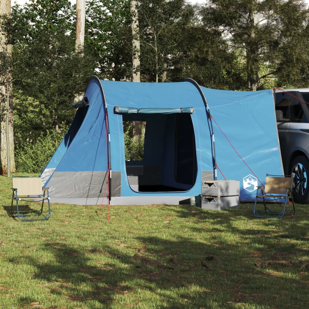 vidaXL Campingzelt 2 Personen Blau Wasserfest