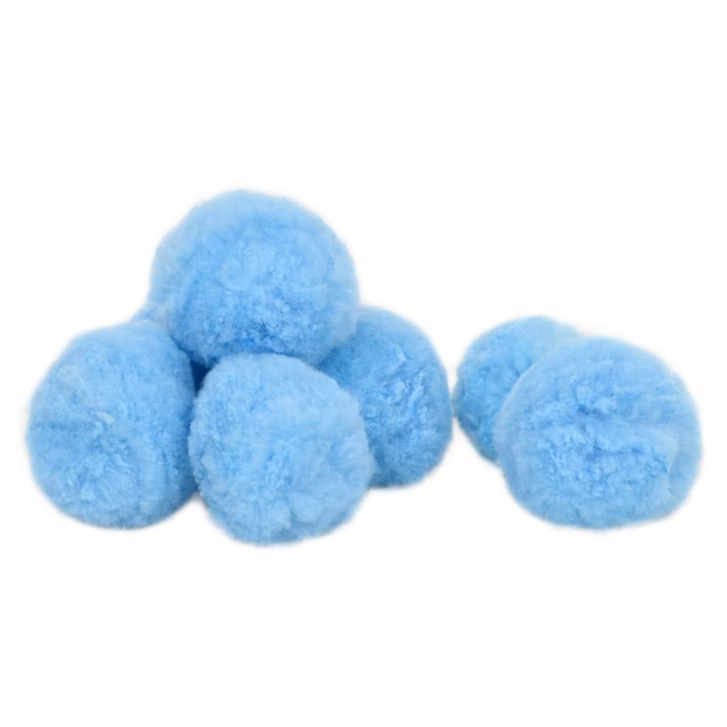 vidaXL Pool-Filterbälle Antibakteriell Blau 1400 g Polyethylen