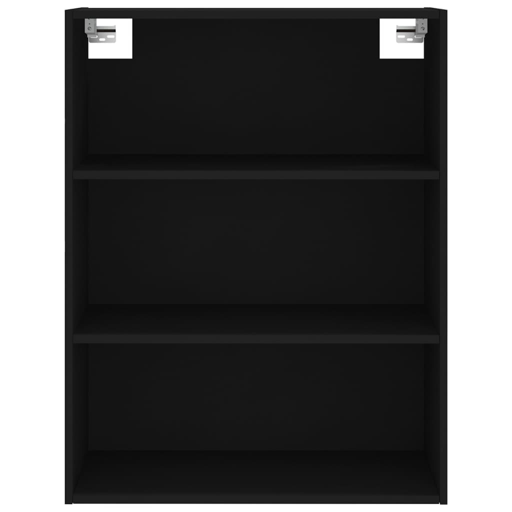 vidaXL Highboard Schwarz 69,5x34x180 cm Holzwerkstoff