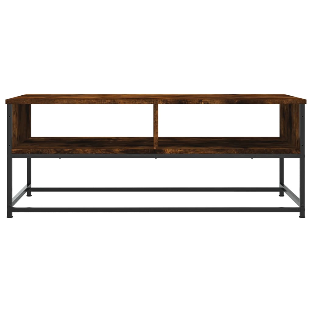 vidaXL Couchtisch Räuchereiche 100x51x40 cm Holzwerkstoff