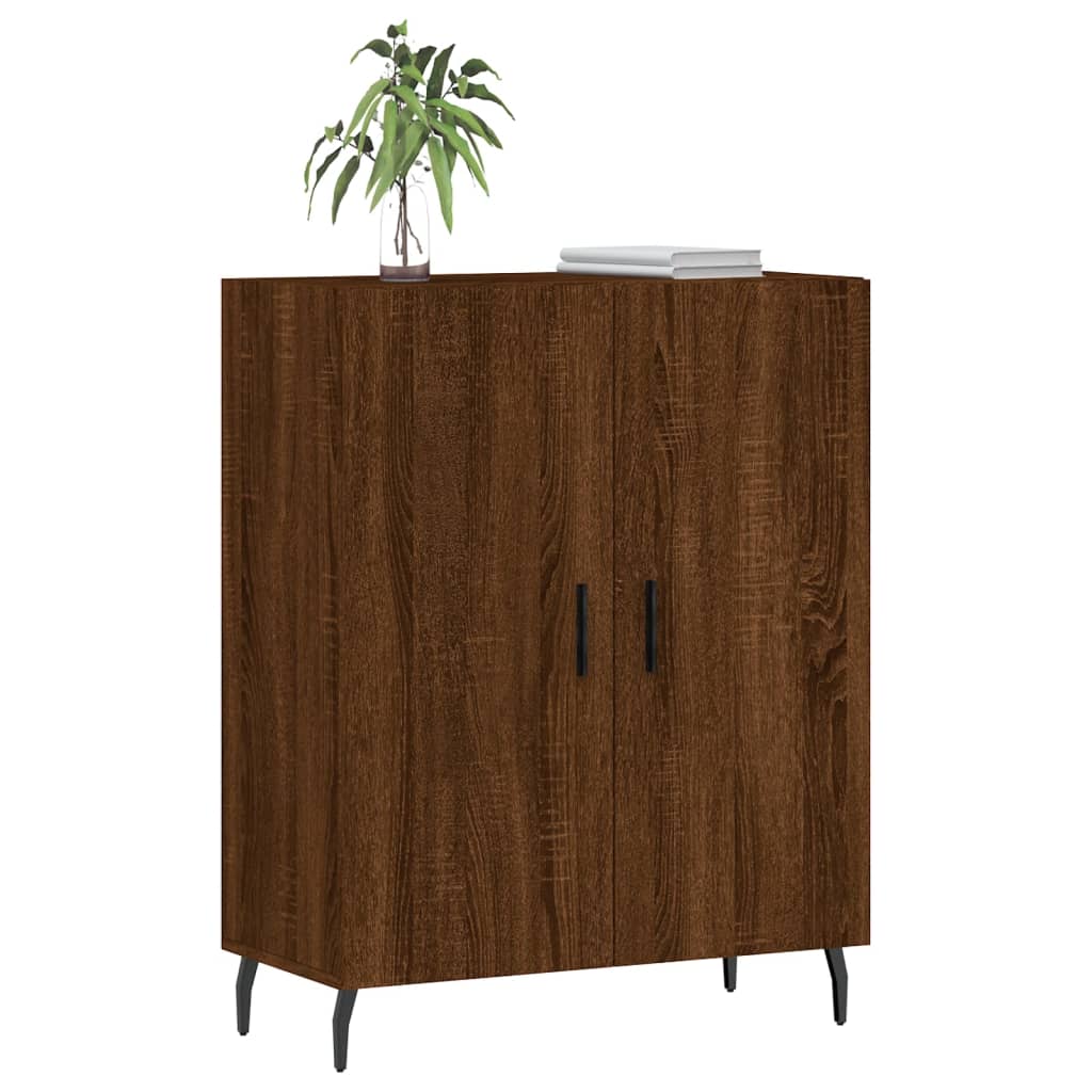 vidaXL Sideboard Braun Eichen-Optik 69,5x34x90 cm Holzwerkstoff