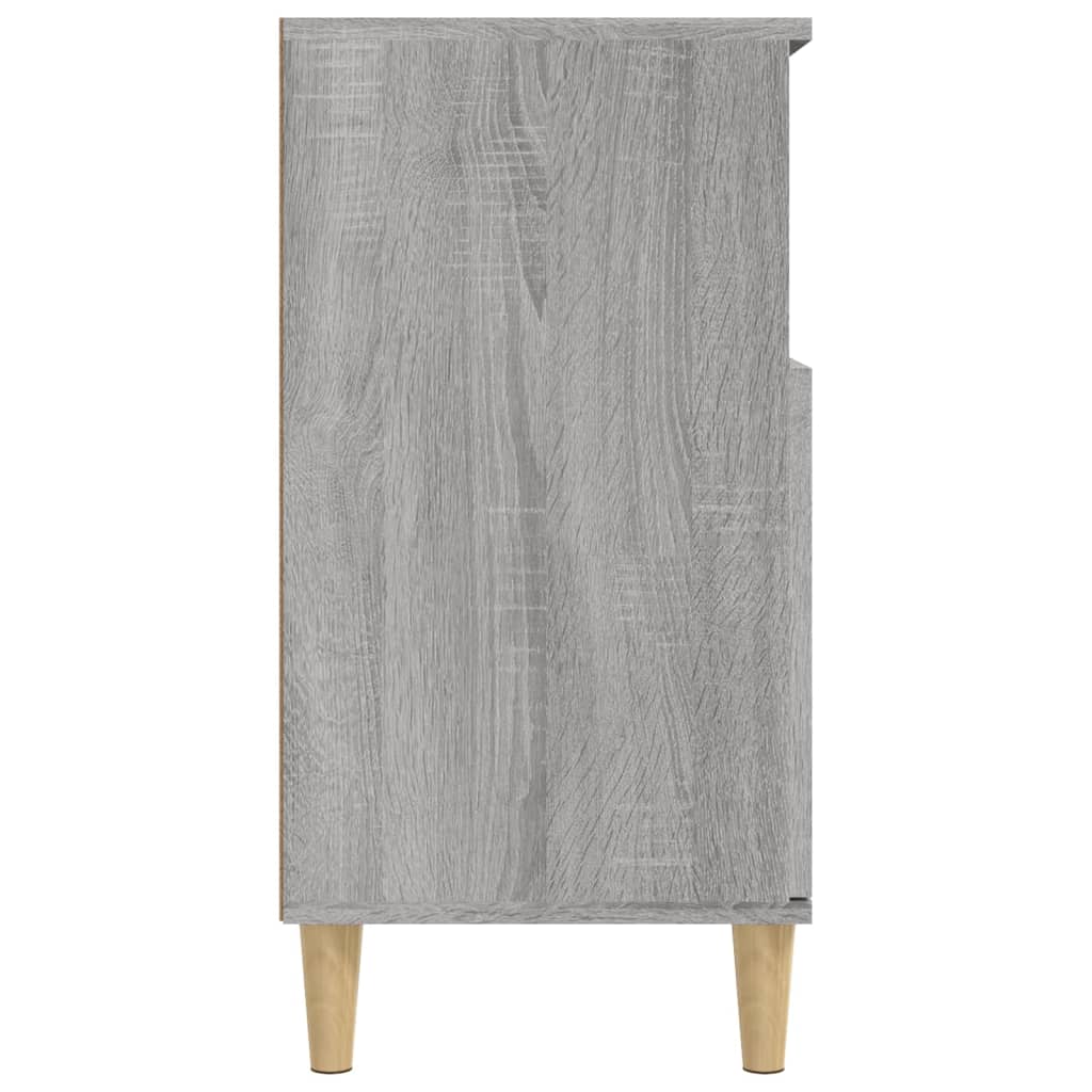 vidaXL Sideboard Grau Sonoma 60x35x70 cm Holzwerkstoff