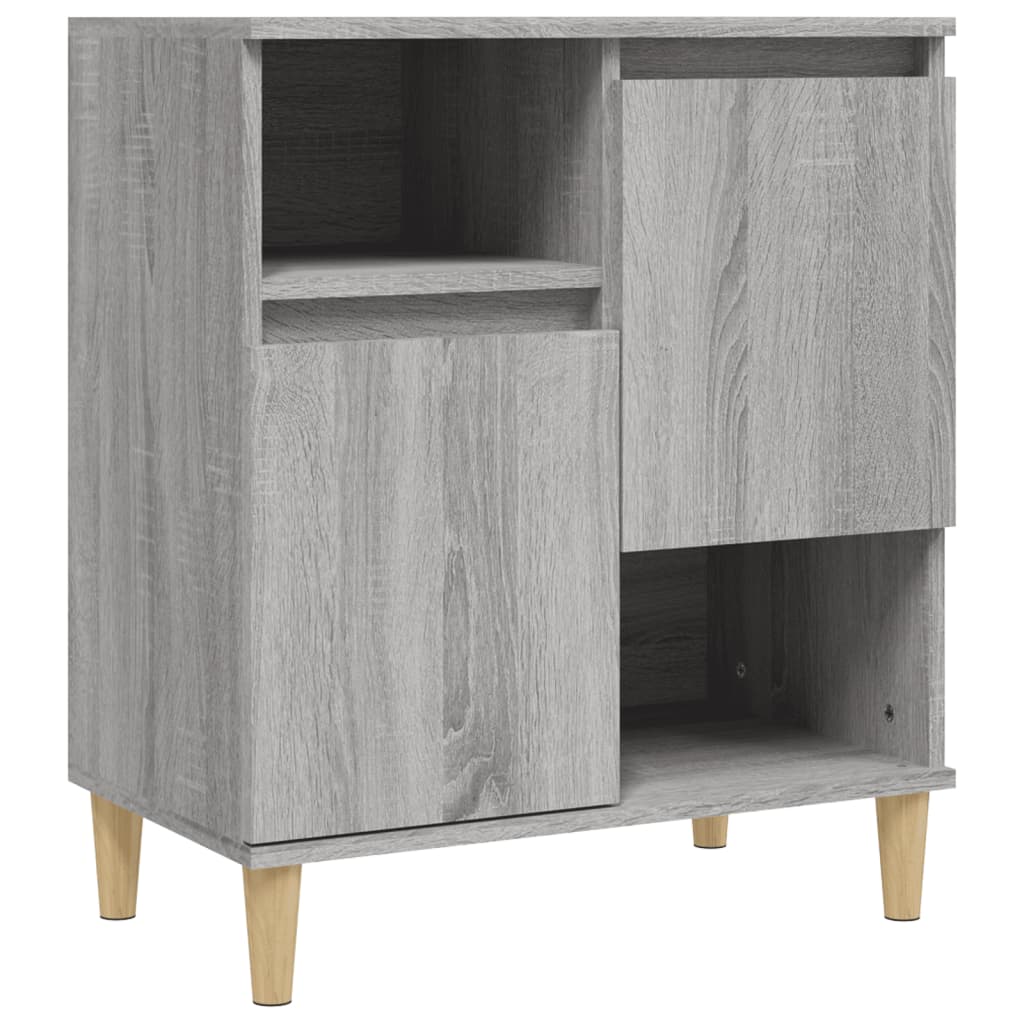 vidaXL Sideboard Grau Sonoma 60x35x70 cm Holzwerkstoff