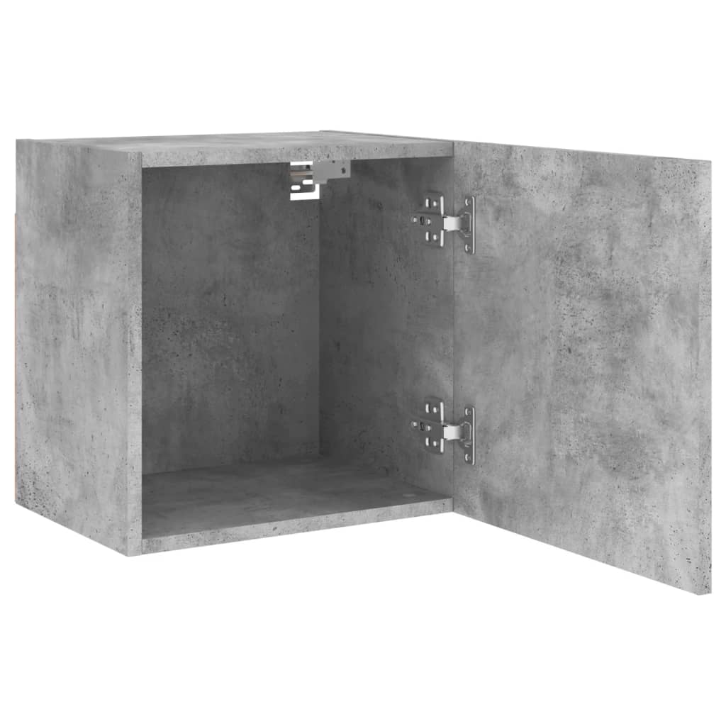 vidaXL TV-Wandschrank Betongrau 40,5x30x40 cm Holzwerkstoff