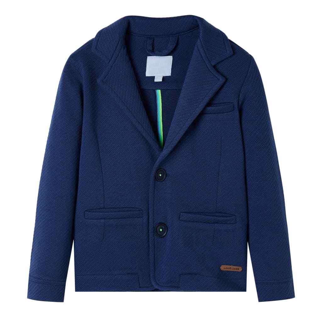 Kinder-Blazer Dunkelblau 128