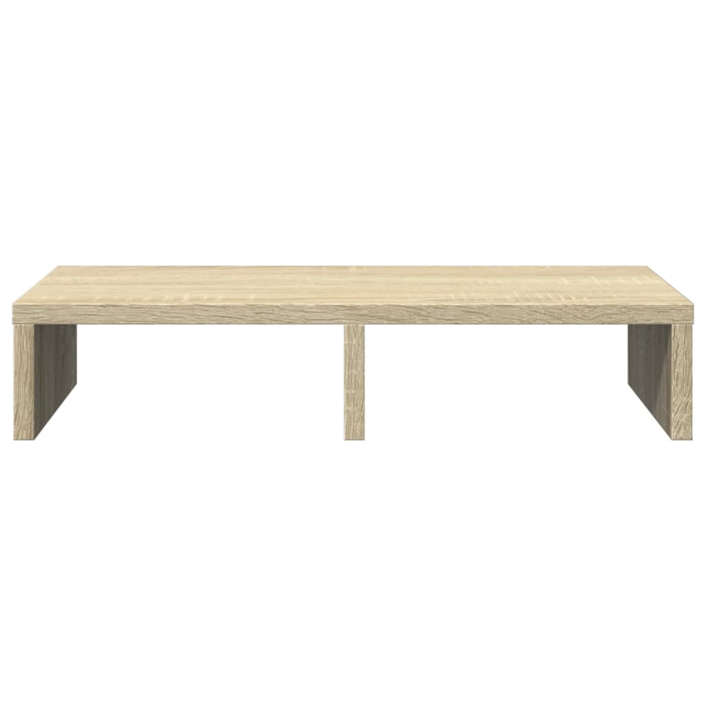 vidaXL Monitorständer Sonoma-Eiche 50x27x10 cm Holzwerkstoff