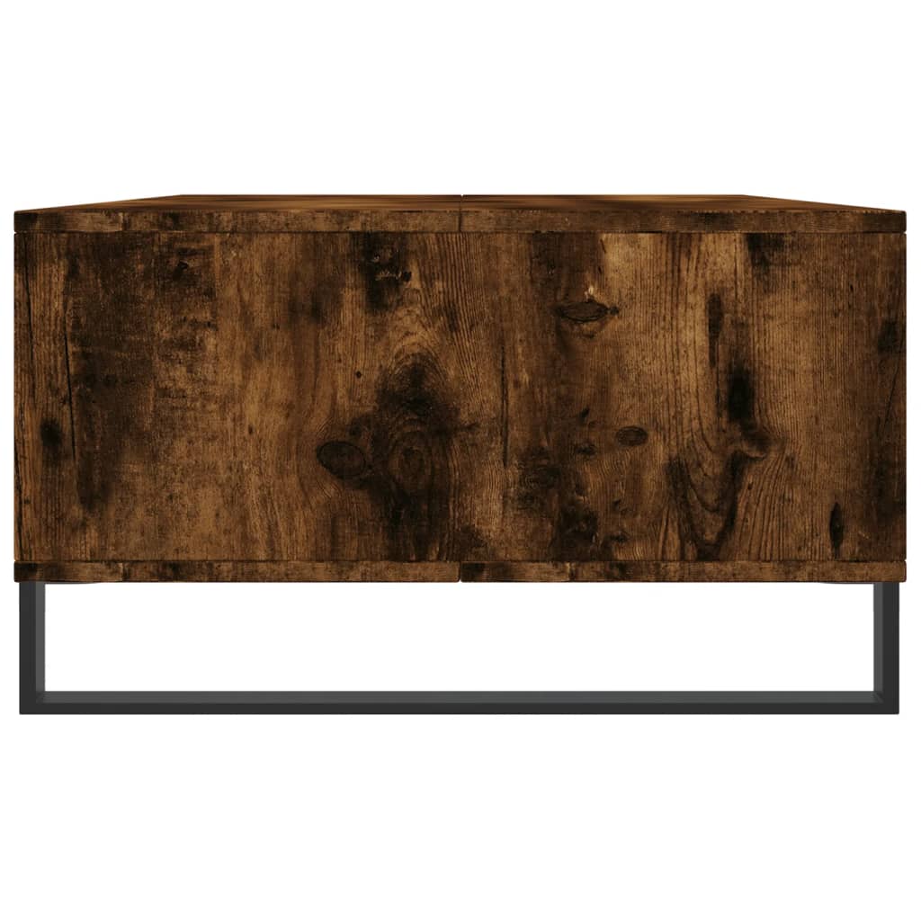 vidaXL Couchtisch Räuchereiche 104x60x35 cm Holzwerkstoff