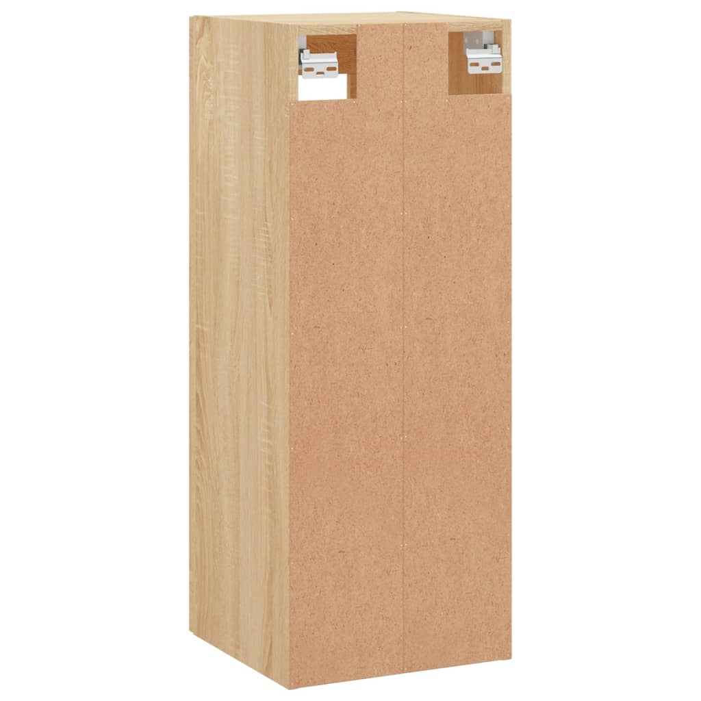 vidaXL Wandschrank Sonoma-Eiche 34,5x34x90 cm