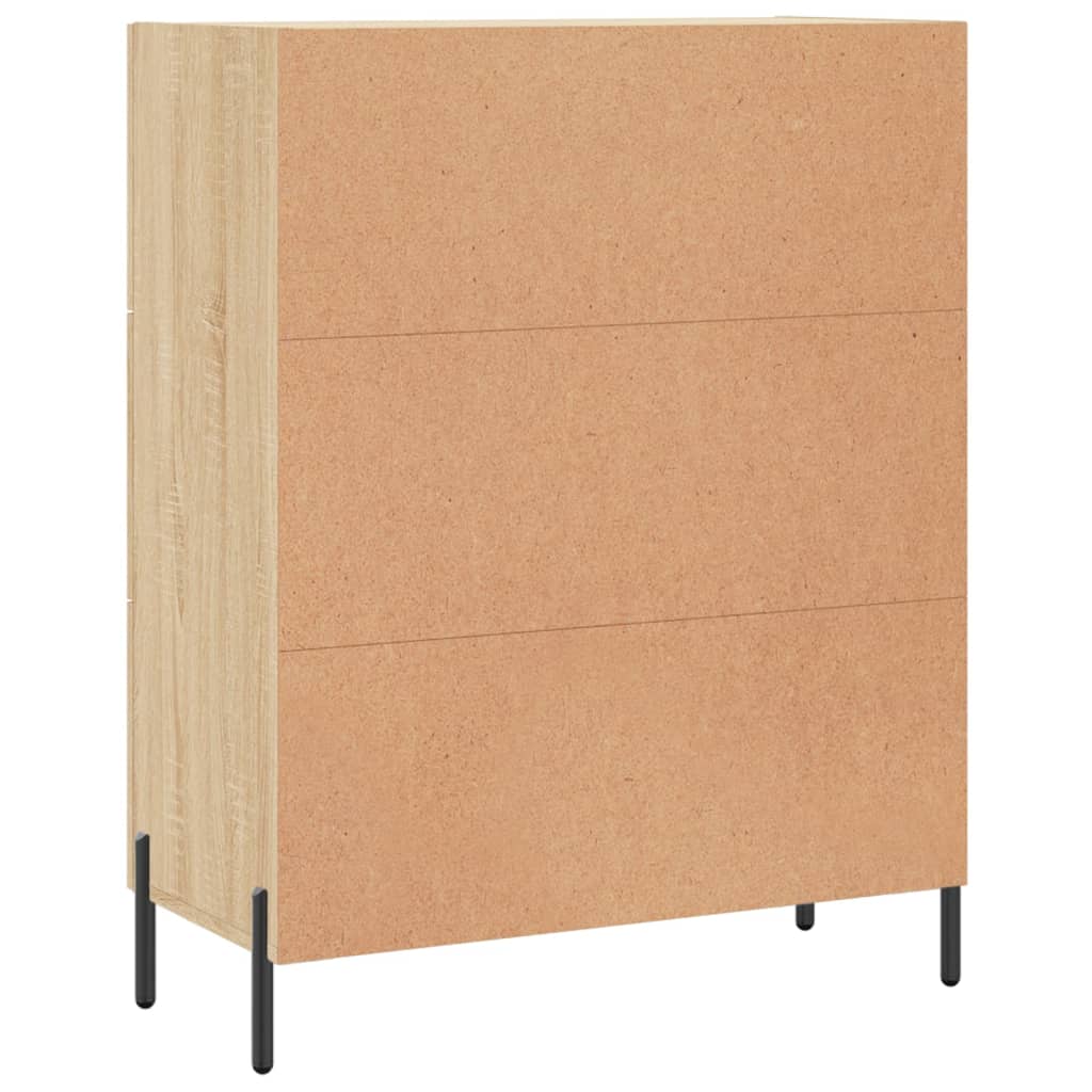 vidaXL Sideboard Sonoma-Eiche 69,5x34x90 cm Holzwerkstoff