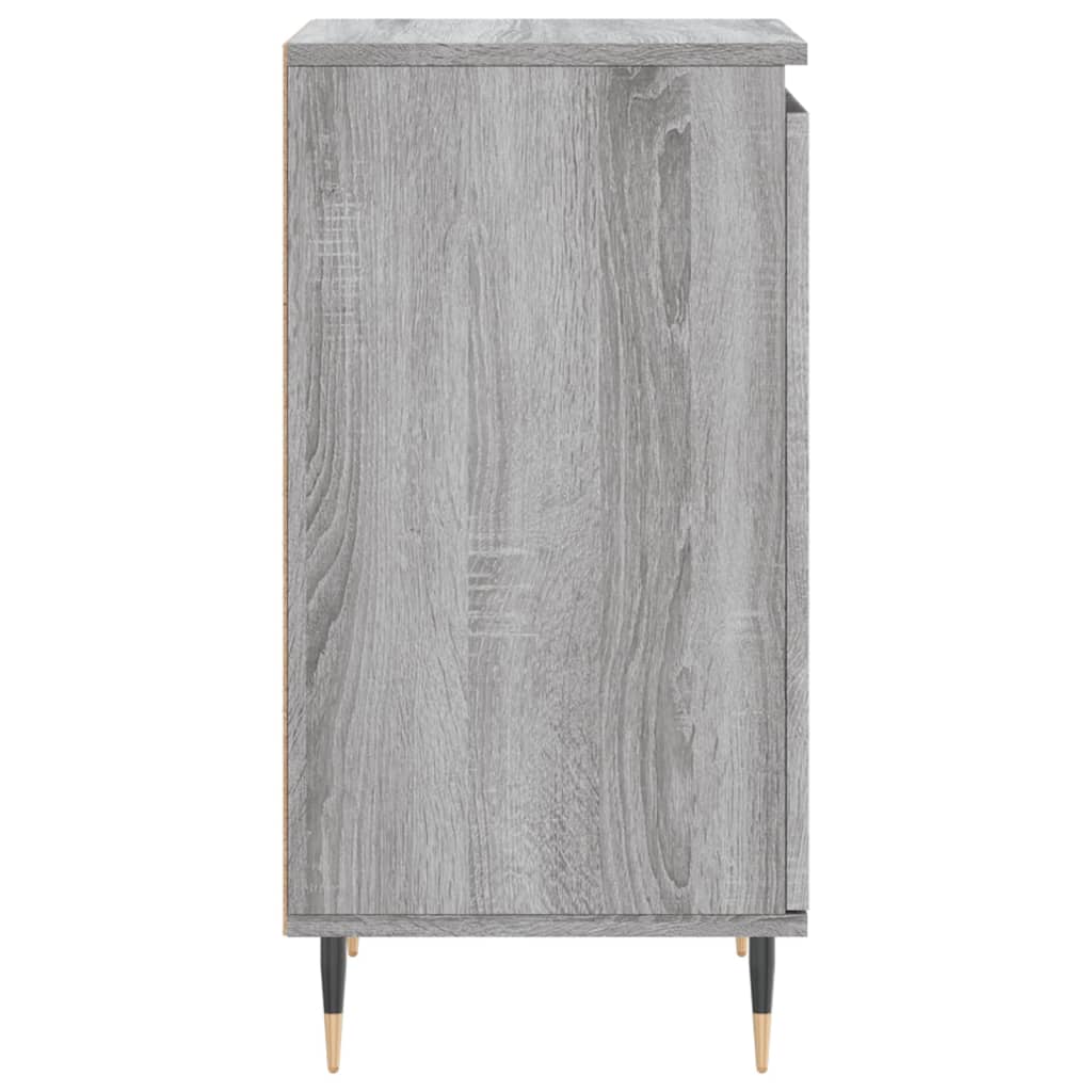 vidaXL Sideboard Grau Sonoma 40x35x70 cm Holzwerkstoff