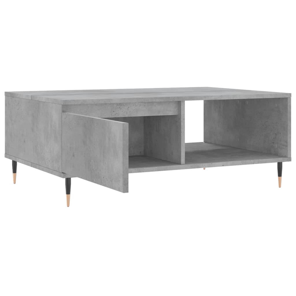 vidaXL Couchtisch Betongrau 90x60x35 cm Holzwerkstoff