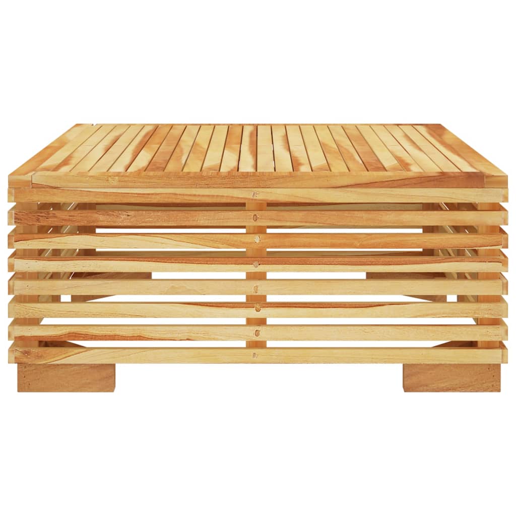 vidaXL 2-tlg. Garten-Lounge-Set Massivholz Teak