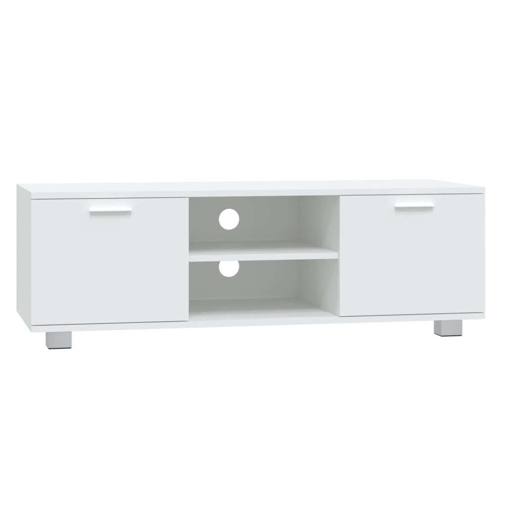 vidaXL TV-Schrank Weiß 120x40,5x35 cm Holzwerkstoff