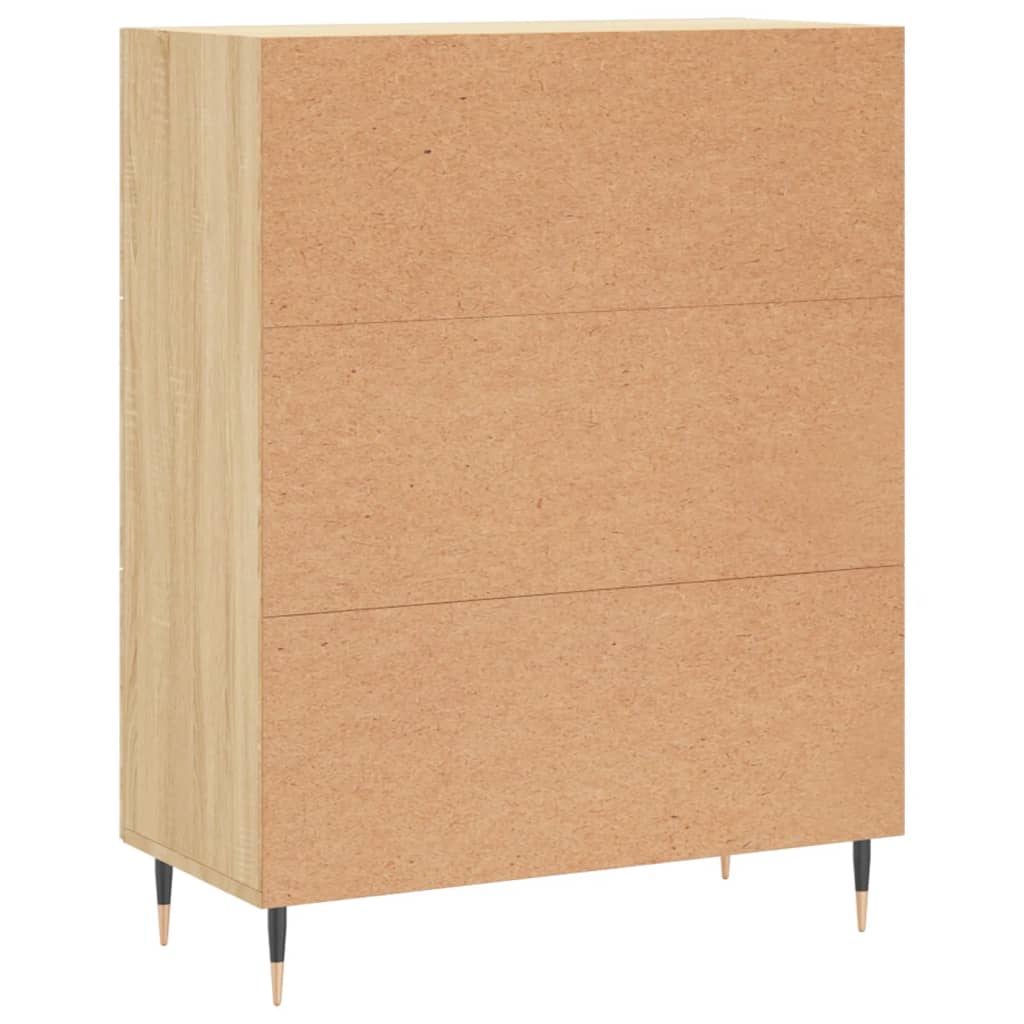 vidaXL Sideboard Sonoma-Eiche 69,5x34x90 cm Holzwerkstoff