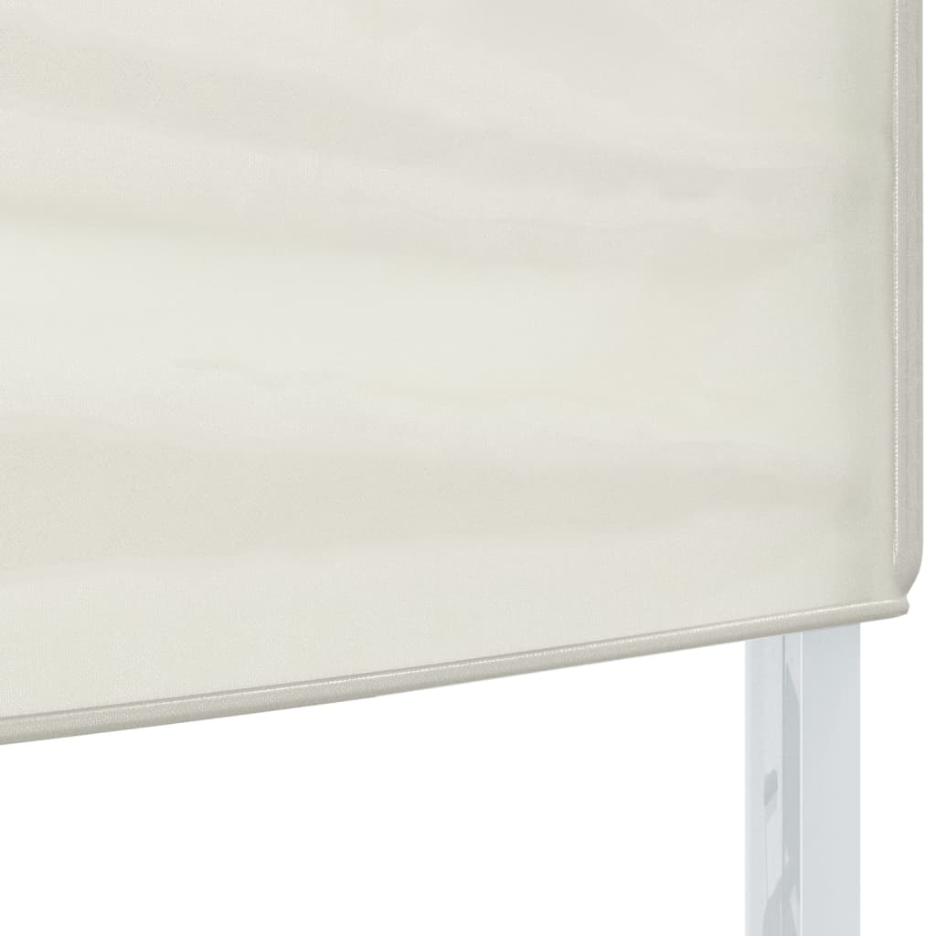 vidaXL Partyzelt Faltbar Creme 3x3 m