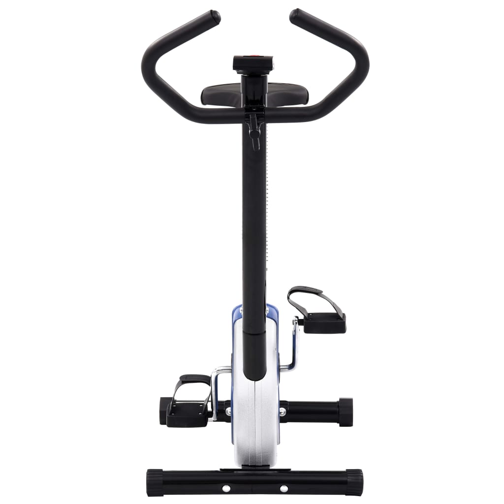 vidaXL Heimtrainer mit Riemenantrieb Blau