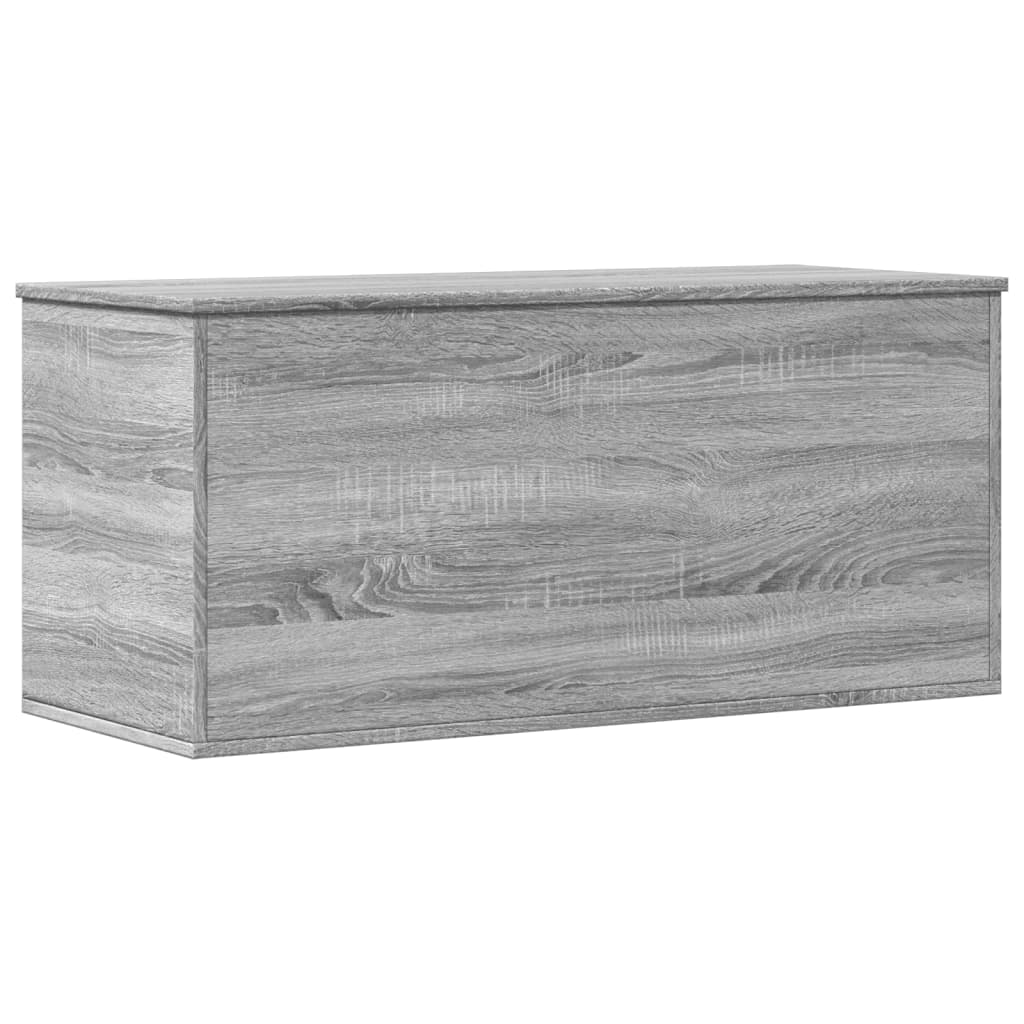 vidaXL Truhe Grau Sonoma 100x42x46 cm Holzwerkstoff