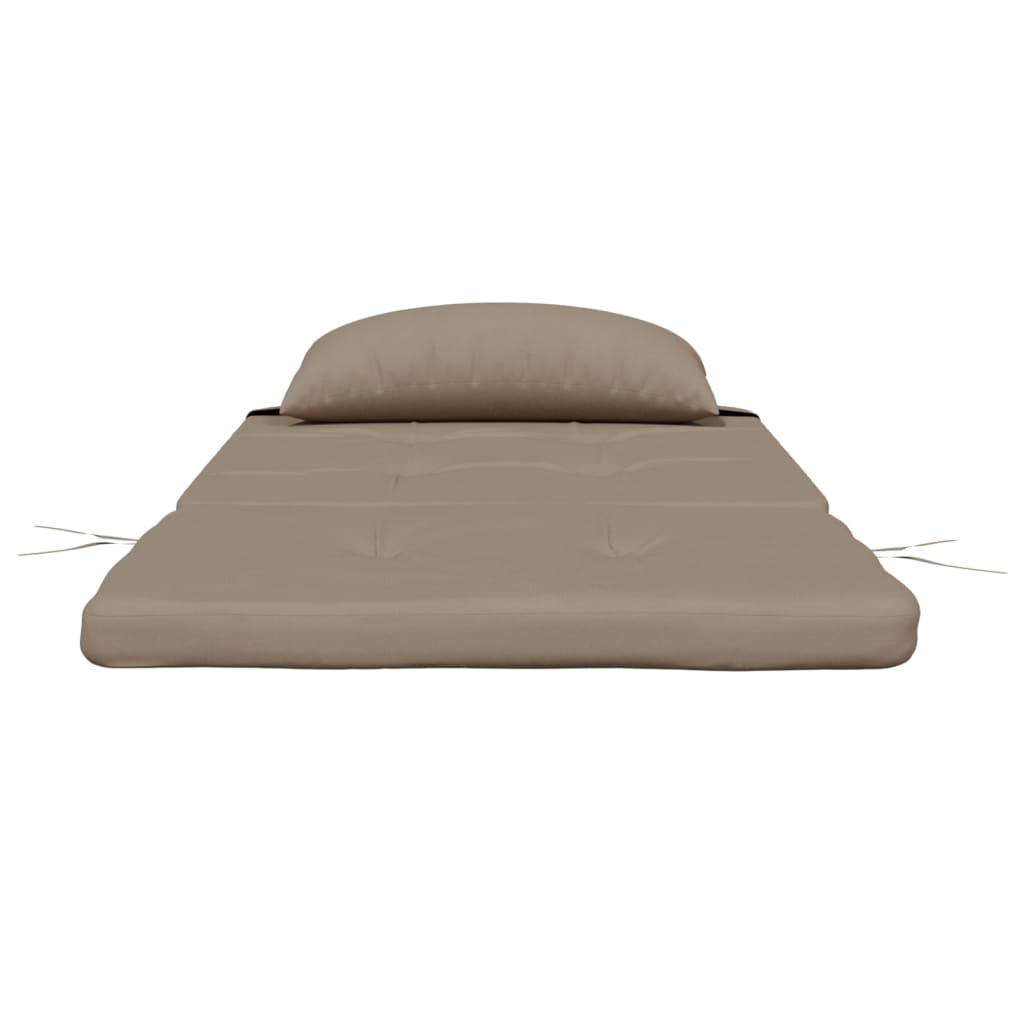 vidaXL Adirondack-Auflagen 2 Stk. Taupe Oxford-Gewebe