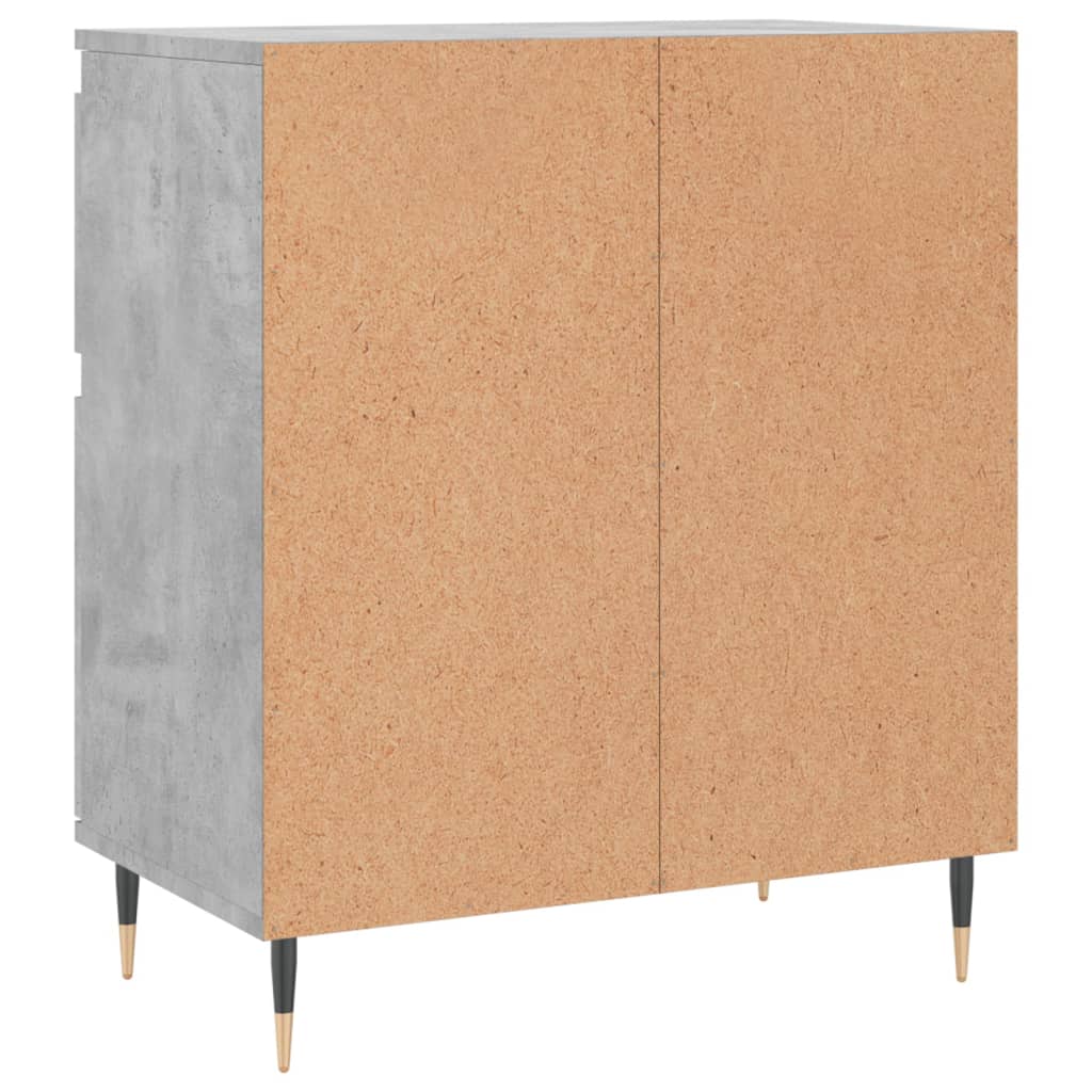 vidaXL Sideboard Betongrau 60x35x70 cm Holzwerkstoff