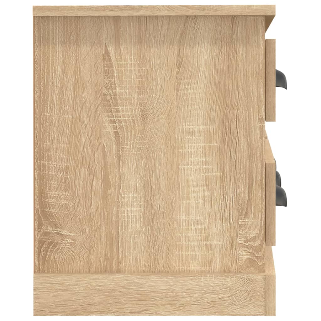 vidaXL TV-Schrank Sonoma-Eiche 100x35,5x45 cm Holzwerkstoff