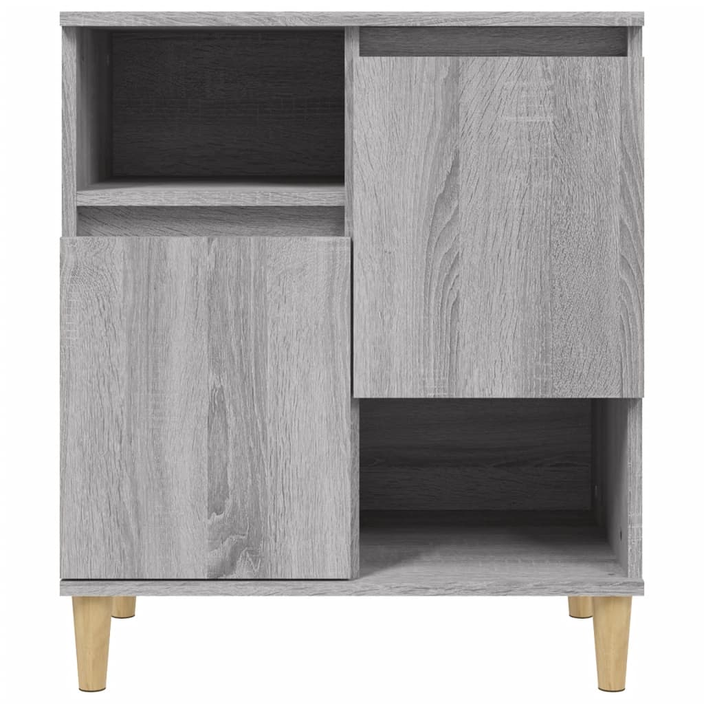 vidaXL Sideboard Grau Sonoma 60x35x70 cm Holzwerkstoff