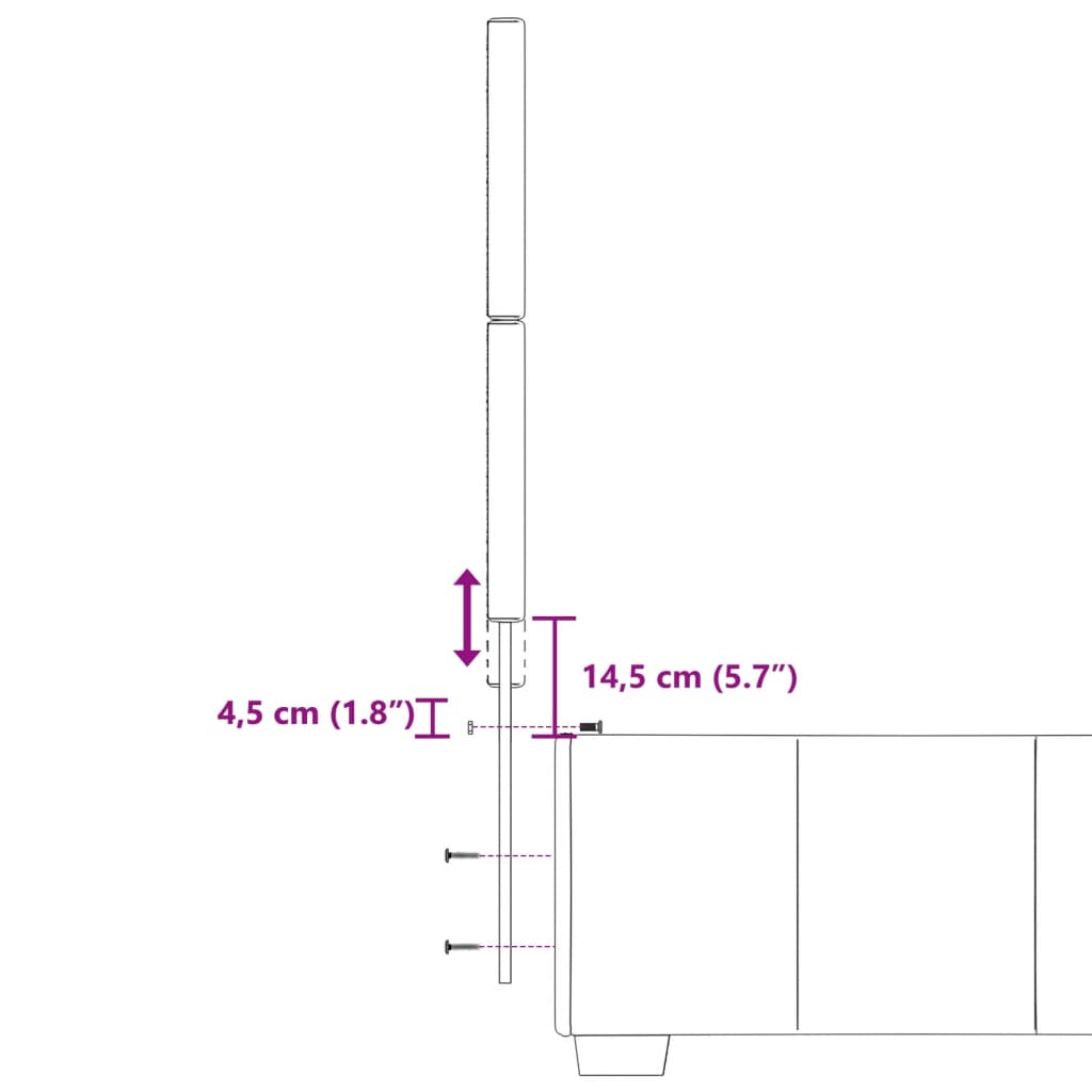 vidaXL Boxspringbett mit Matratze Hellgrau 90x200 cm Stoff