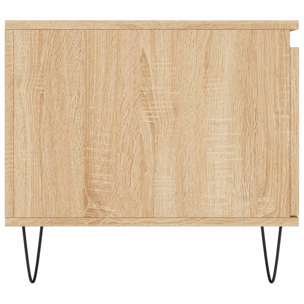 vidaXL Couchtisch Sonoma-Eiche 100x50x45 cm Holzwerkstoff