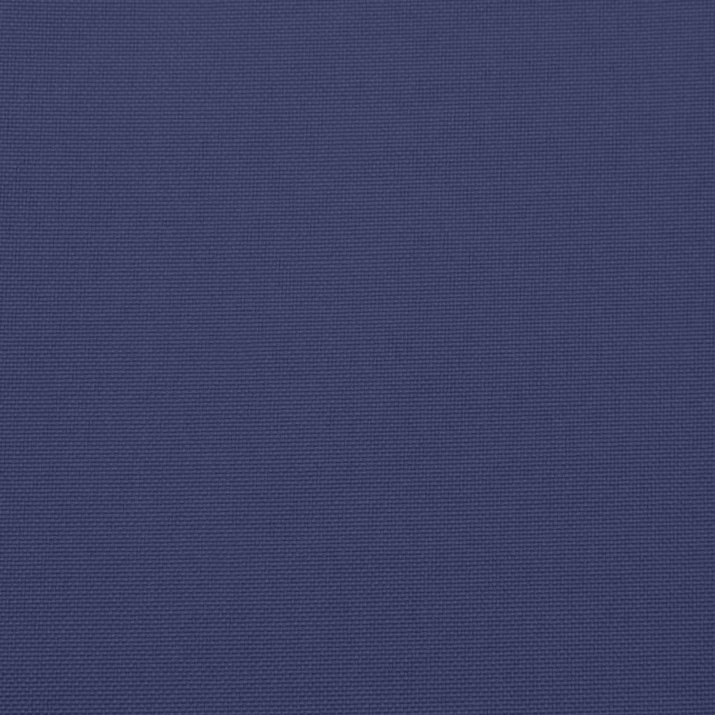 vidaXL Gartenbank-Auflagen 2 Stk. Marineblau 100x50x7 cm Oxford-Gewebe