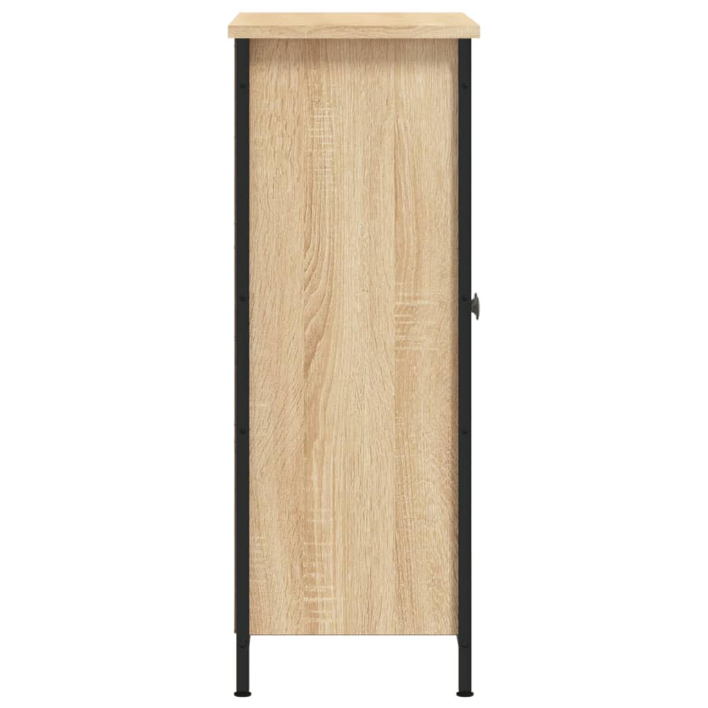 vidaXL Sideboard Sonoma-Eiche 70x30x80 cm Holzwerkstoff