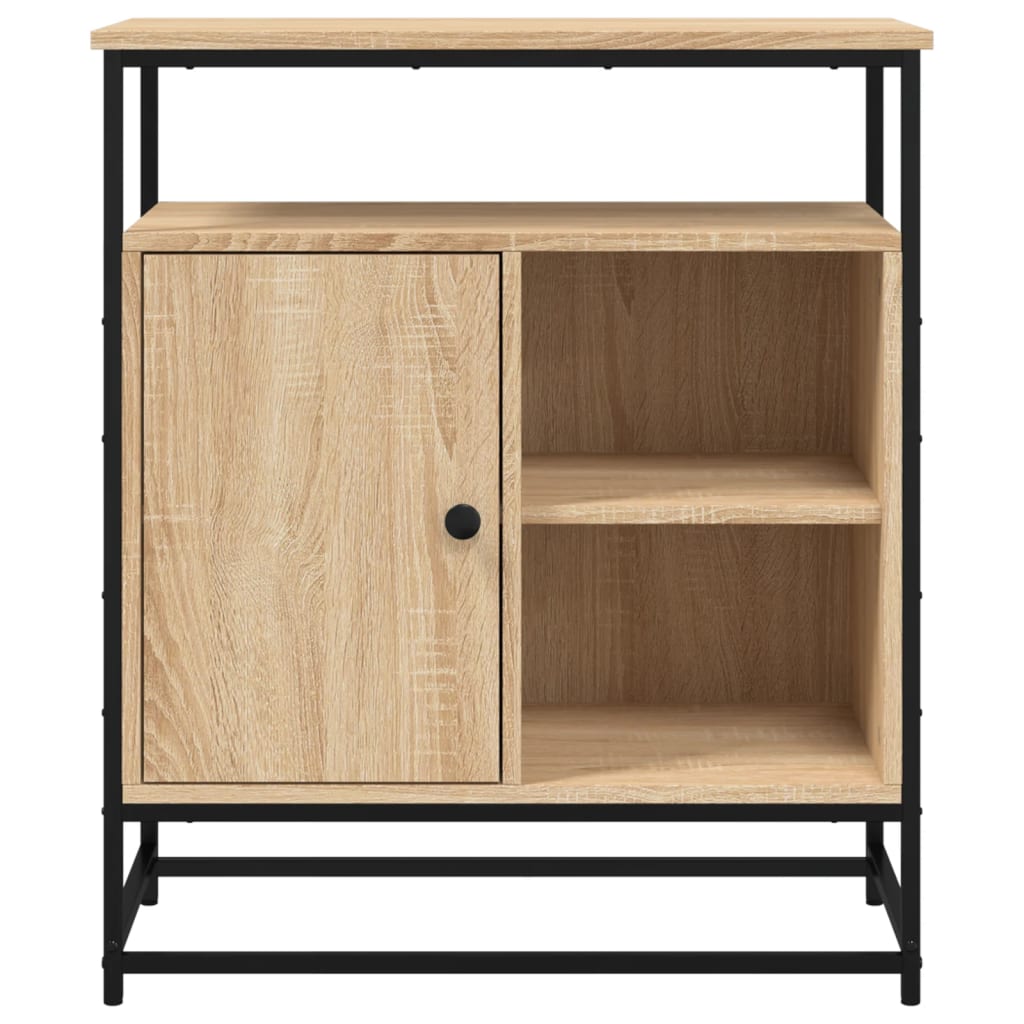 vidaXL Sideboard Sonoma-Eiche 69x35x80 cm Holzwerkstoff