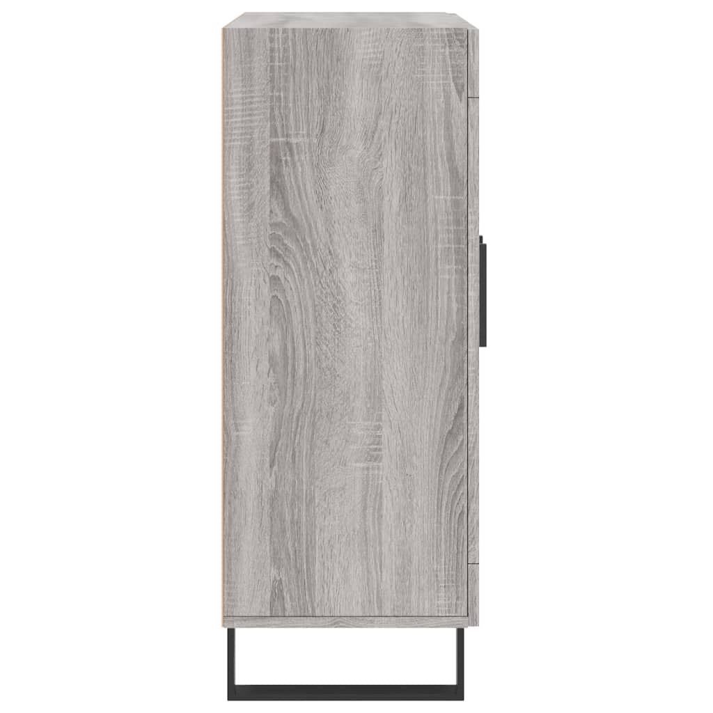 vidaXL Sideboard Grau Sonoma 69,5x34x90 cm Holzwerkstoff