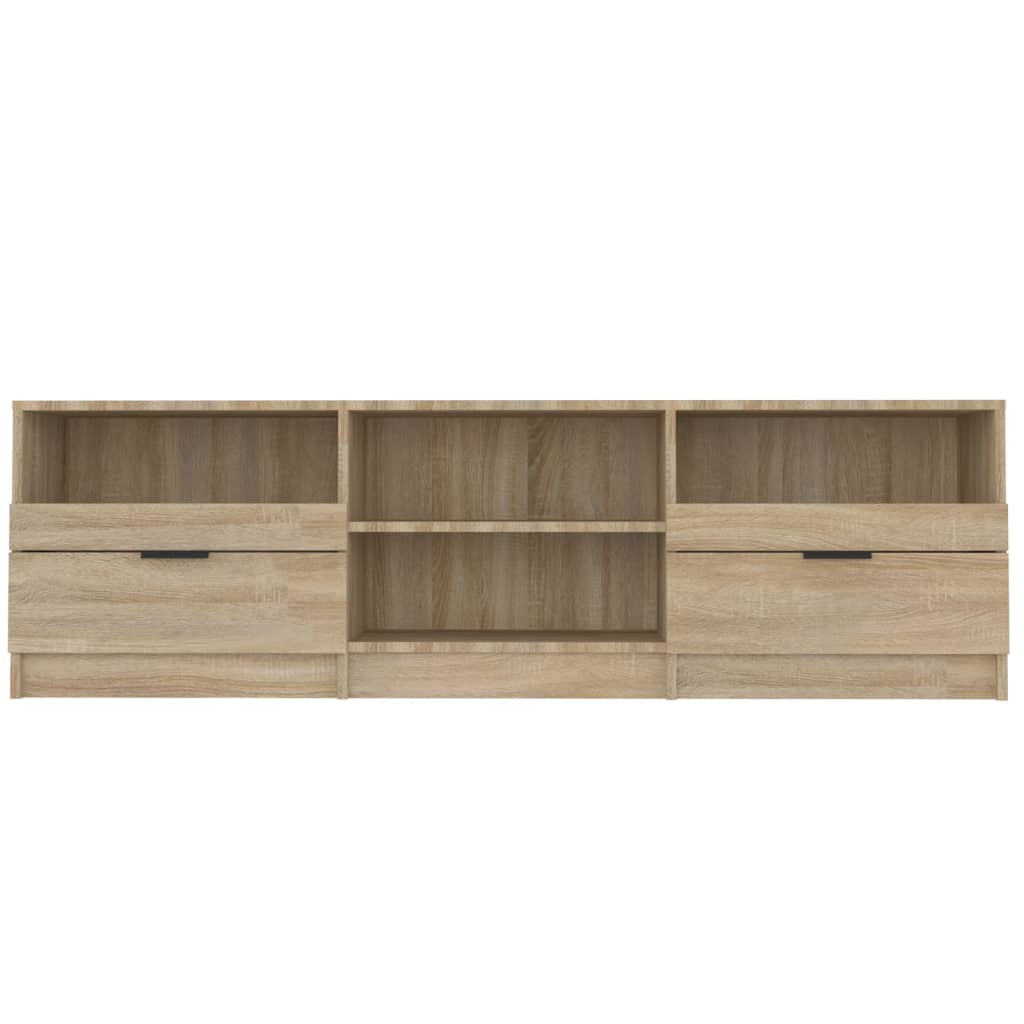 vidaXL TV-Schrank Sonoma-Eiche 150x33,5x45 cm Holzwerkstoff