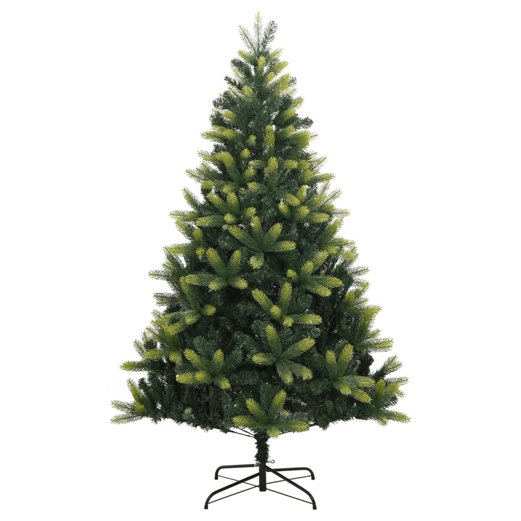 vidaXL Künstlicher Weihnachtsbaum Klappbar mit Ständer 180 cm