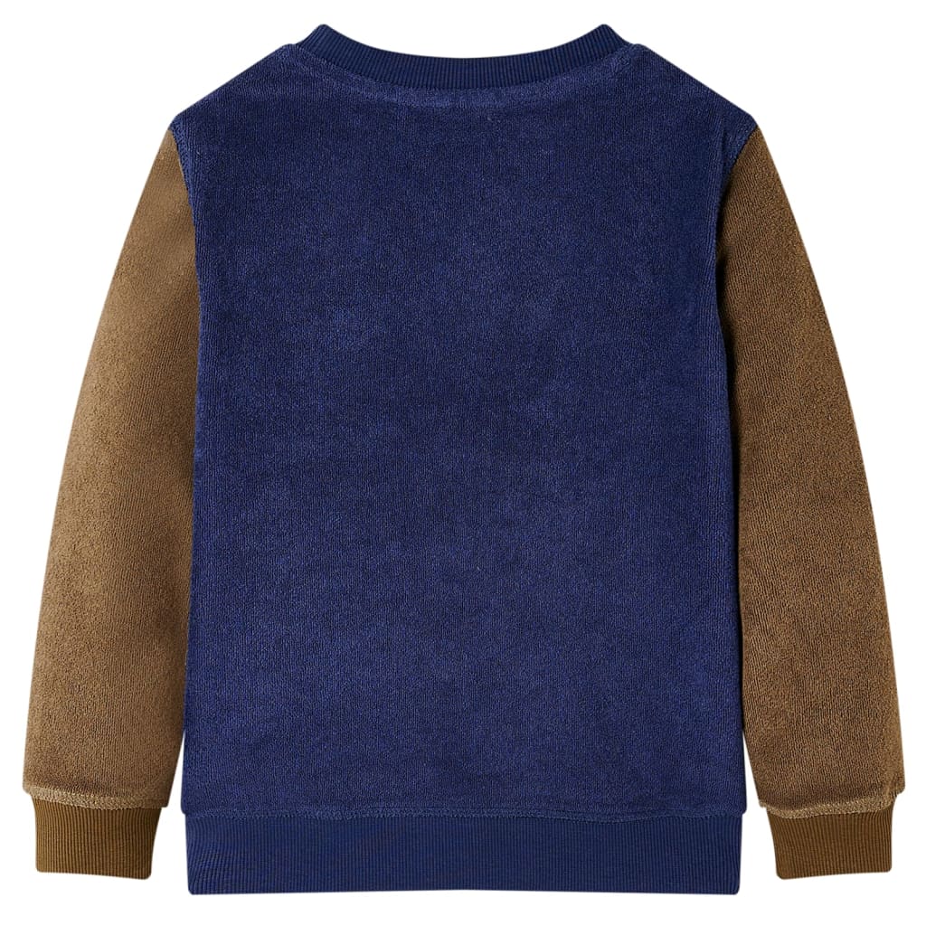 Kinder-Sweatshirt Dunkles Marineblau 92