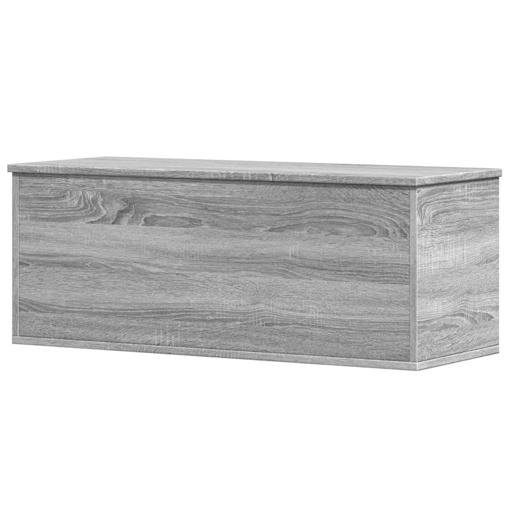 vidaXL Truhe Grau Sonoma 90x35x35 cm Holzwerkstoff