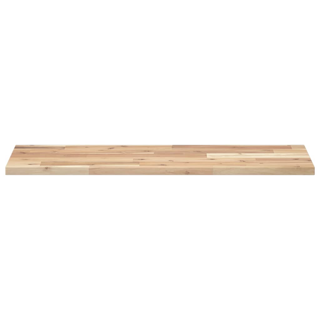 vidaXL Schweberegale 4 Stk. 100x30x2 cm Massivholz Akazie Unbehandelt