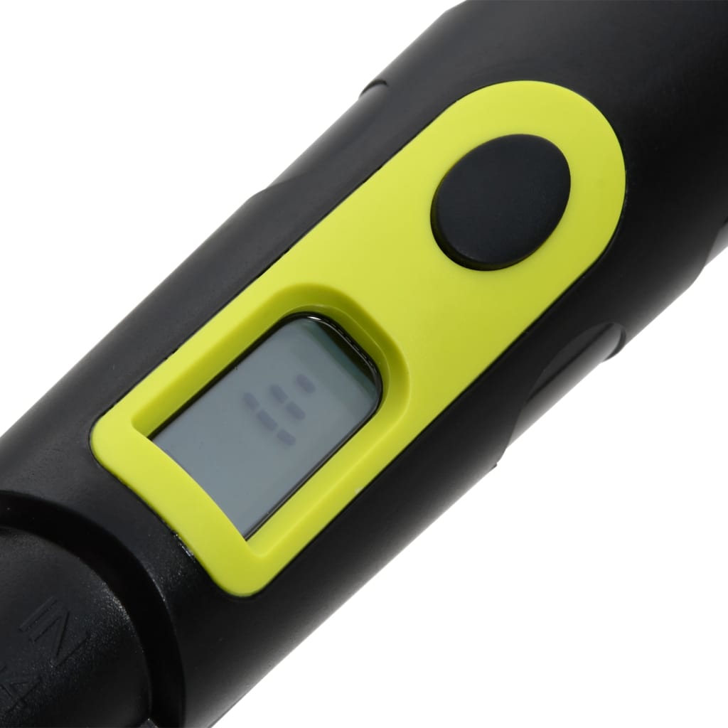 vidaXL Metalldetektor-Pinpointer mit LCD-Display Schwarz und Gelb