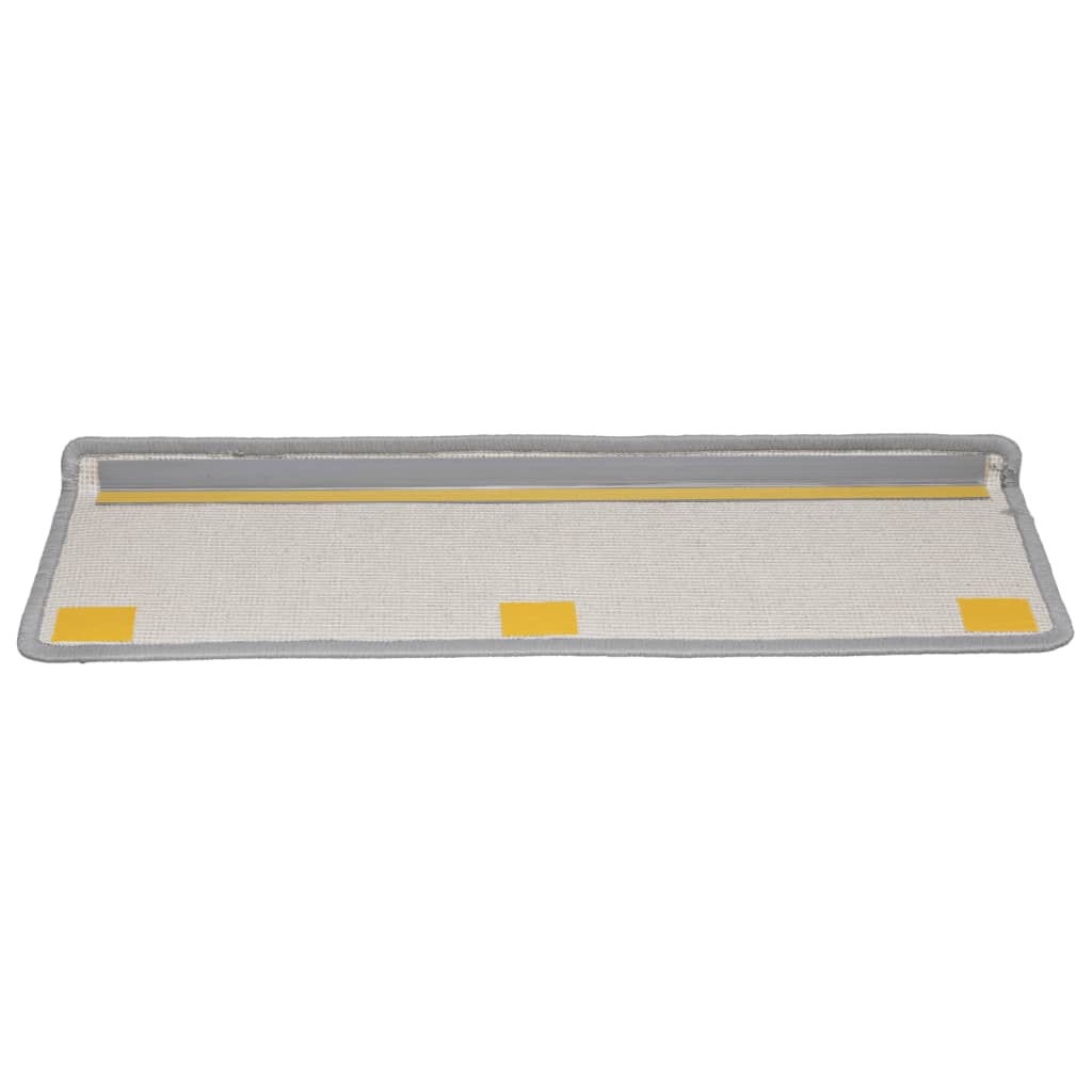 vidaXL Stufenmatten 10 Stk. 65x21x4 cm Grau